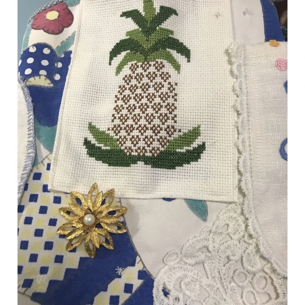 Upcycled HandBag Vintage Linens Cottagecore